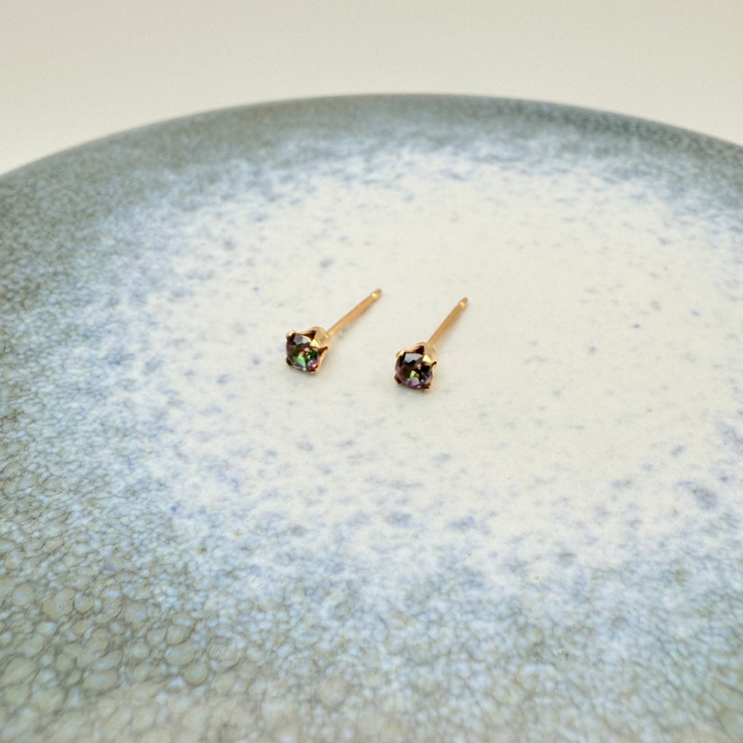 Mystic Topaz Studs