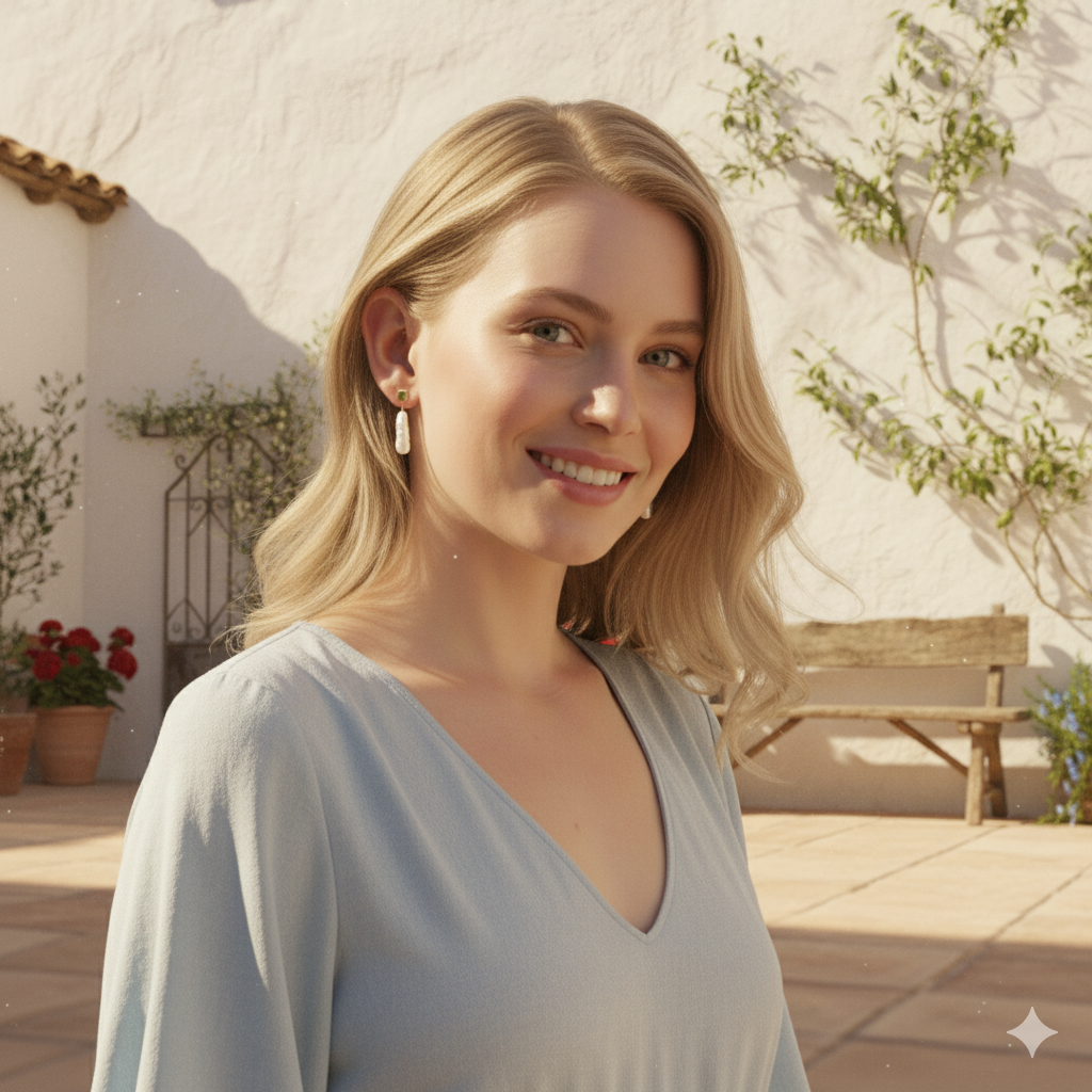 Gold Filled, Pearl Elegant Earrings