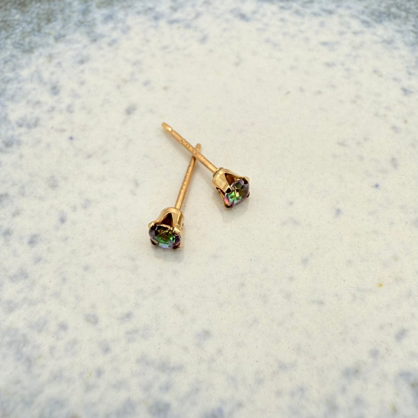 Mystic Topaz Studs