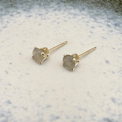 Labrodorite Studs