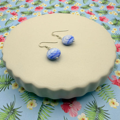 Sterling Silver Blue Sweetie Earrings