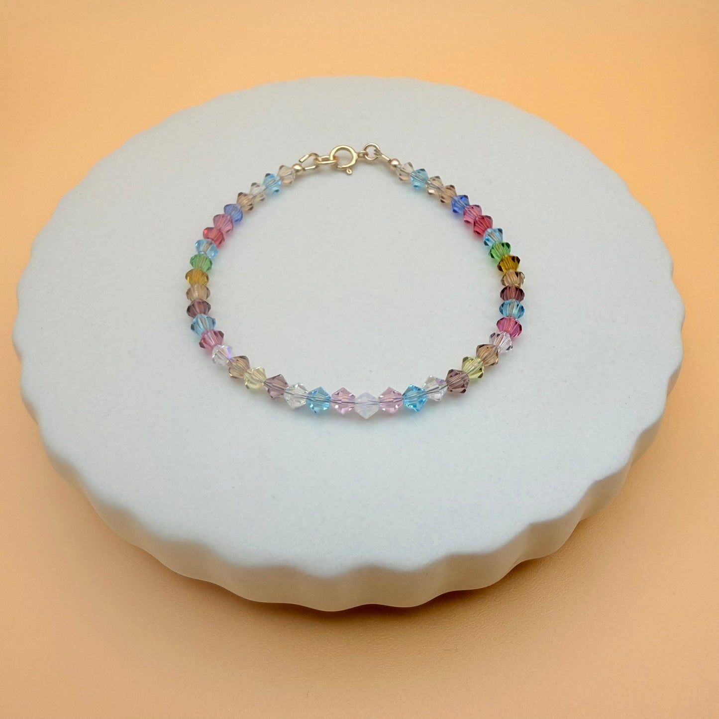 Rainbow Crystal Bracelet