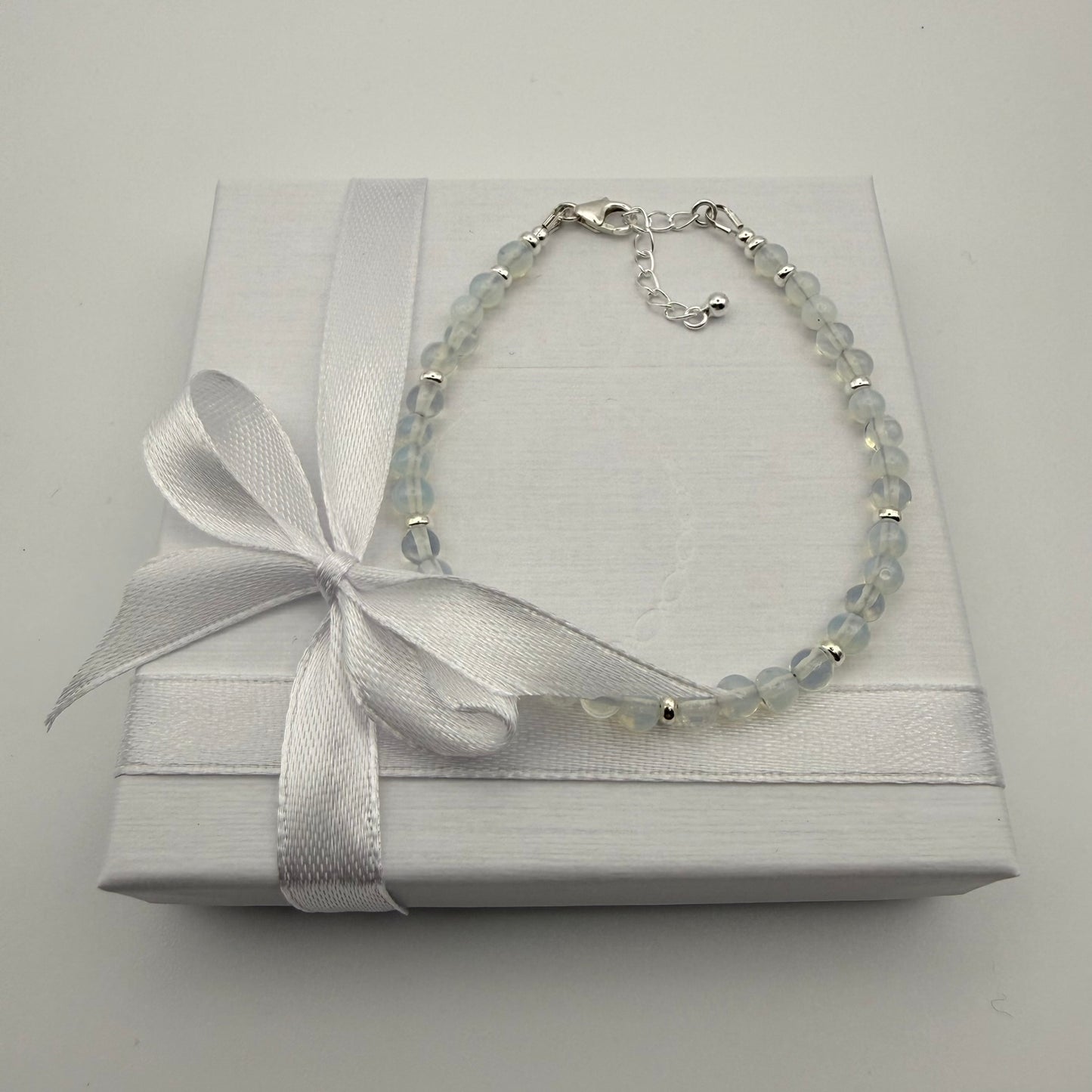 Sterling Silver, opalescent Bracelet