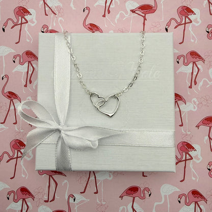 Sterling Silver, Heart Necklace